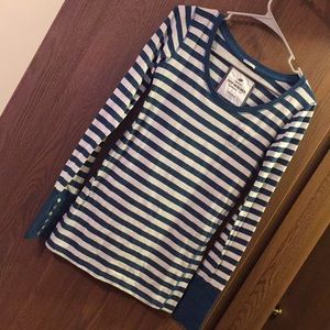 Long sleeve striped shirt